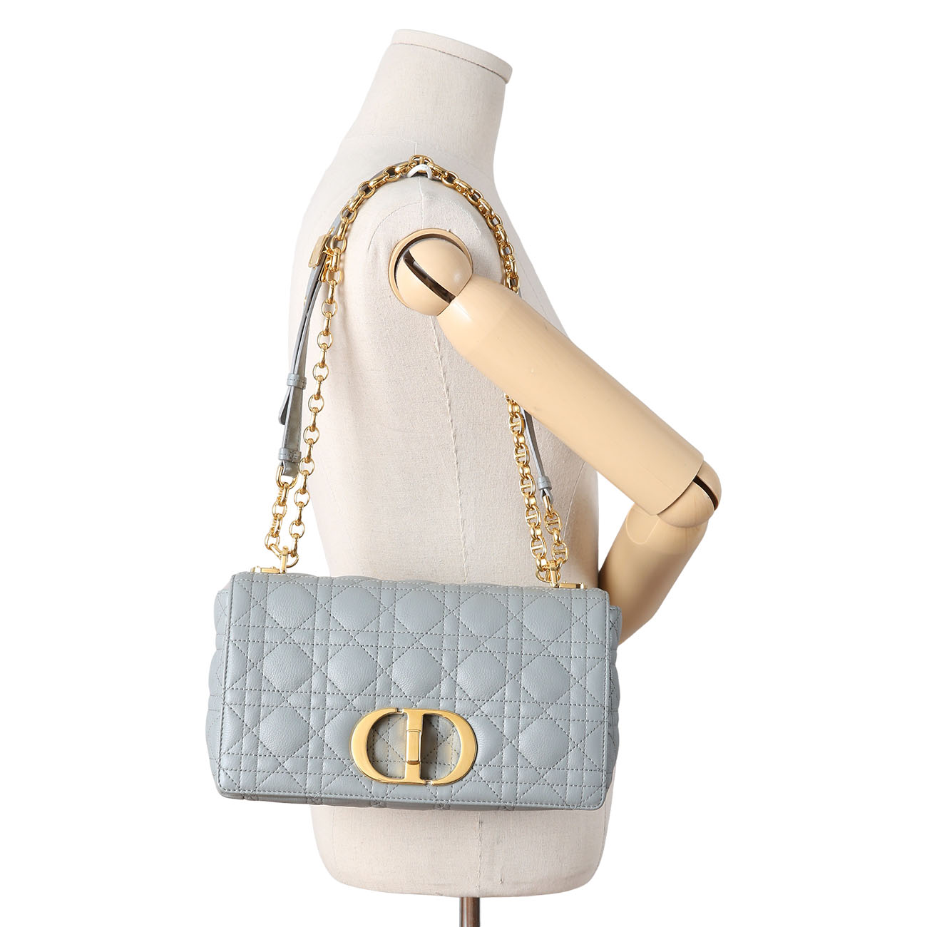 CHRISTIAN DIOR(USED)크리스찬디올 까나쥬 카로 숄더백 미듐